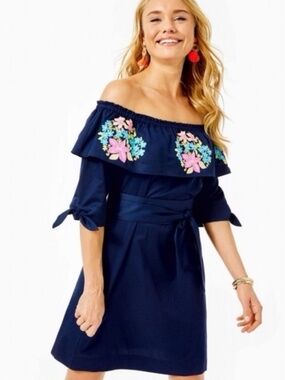 Lilly Pulitzer Vanessa Off The Shoulder Dress